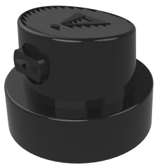 Transversal Black Cap - Calligraphy Cap
