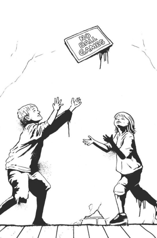 Banksy Coloring Book