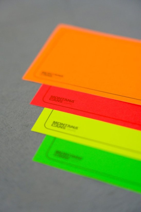 Montana Neon Blank Stickers - 100ks