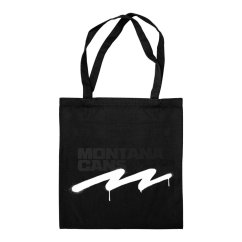 Montana Cotton Bag - Logoline Monochrome Black