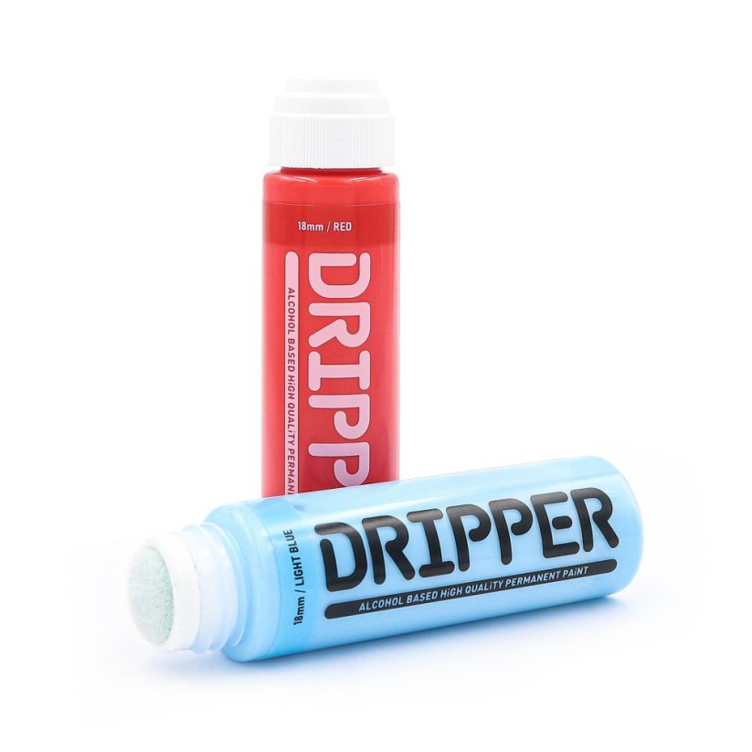 Dope Dripper 18mm - Farba: red #e3001b