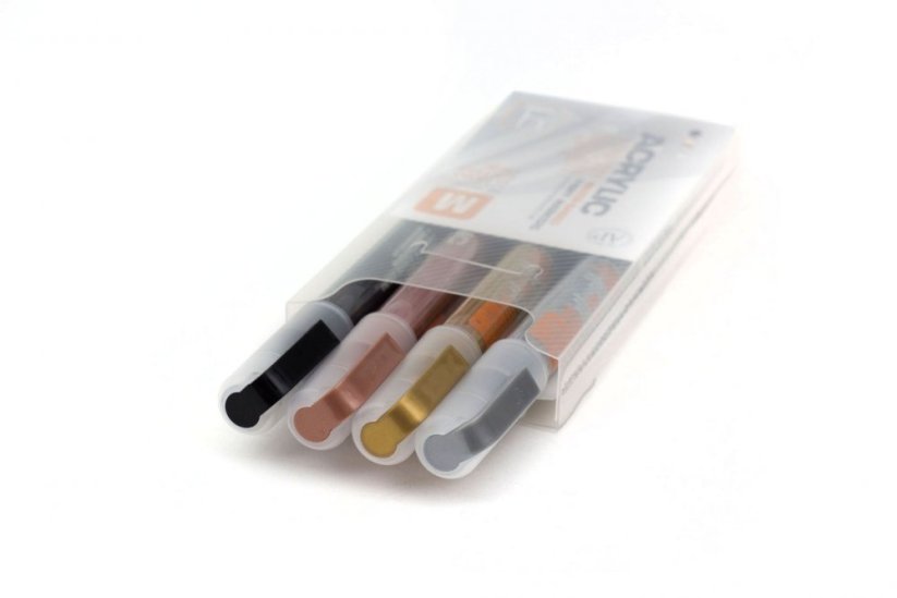 Montana ACRYLIC Set Metallic 0,7mm - 4ks