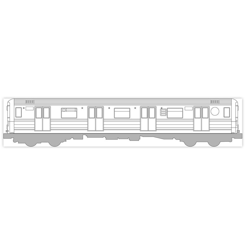 Subway Scrawl Coloring Book