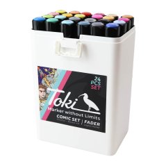 Toki Marker Fader Set 24 - Comic
