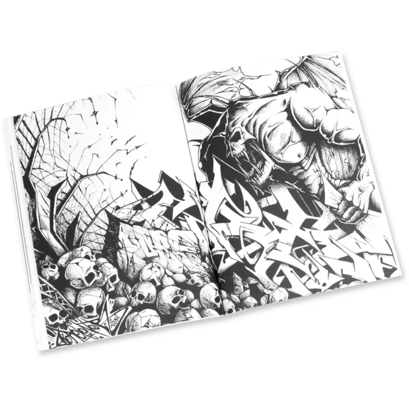 Graffiti Coloring Book 2 - Characters