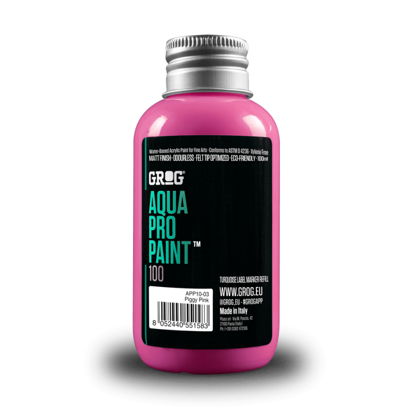 Grog Aqua Pro Paint 100ml - Barva: 21 Bogota White #ffffff