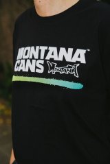 Montana Triko - Typo+Logo Line - Black