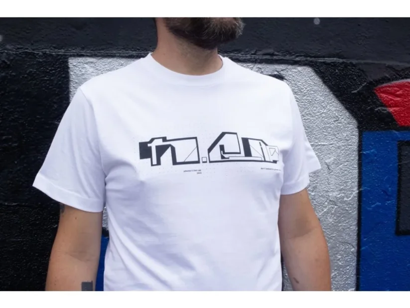 That Cap x ZEBONE - Geometric Cap T-Shirt/White