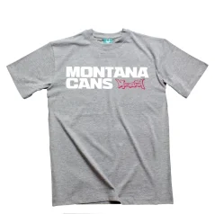 Montana Triko - Typo+Logo - Grey
