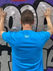 Grafficon T-Shirt - Aqua Blue