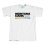 Montana Triko - Typo+Logo Line - White