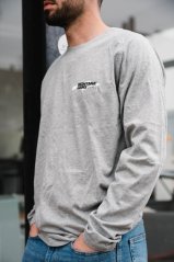 Montana Triko - ZigZag Line Grey- Dlouhý Rukáv