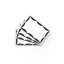 Mr. Eggshell - Wavy Stickers Black - 50ks