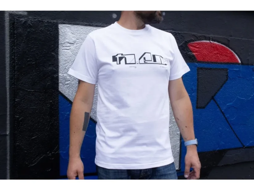 That Cap x ZEBONE - Geometric Cap T-Shirt/White