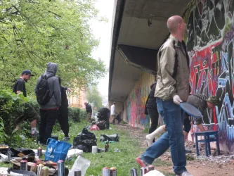 Grafficon Graffiti jam Brno 19. 4. 2014- report