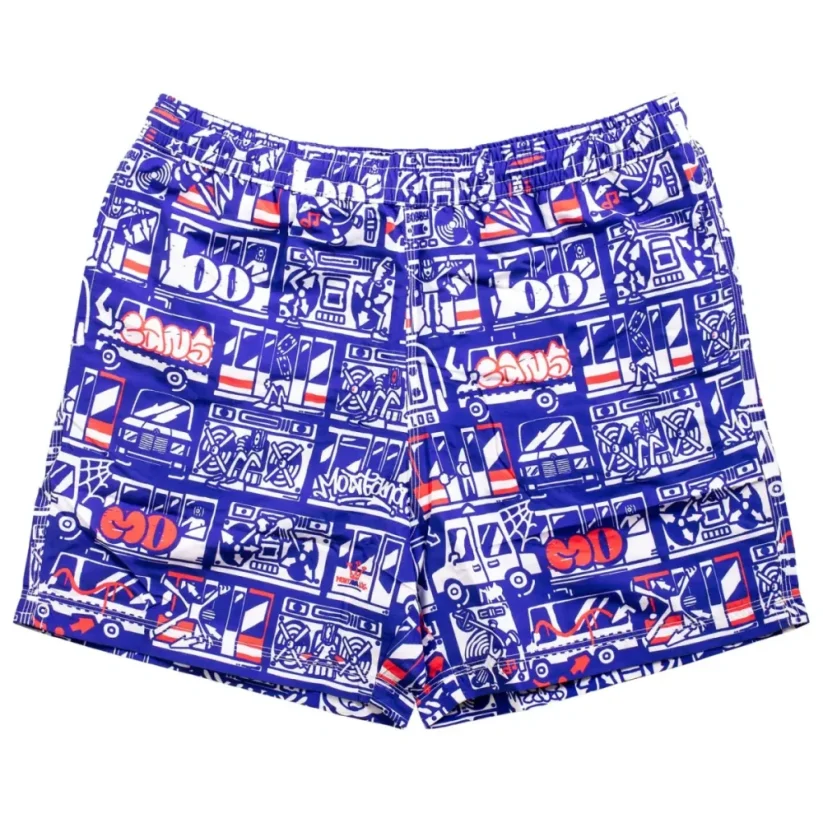 Montana Swim Shorts - Traffic Jam by Bobby Analog - Koupací Kraťasy