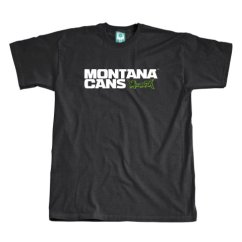 Montana Triko Typo+Logo - Charcoal