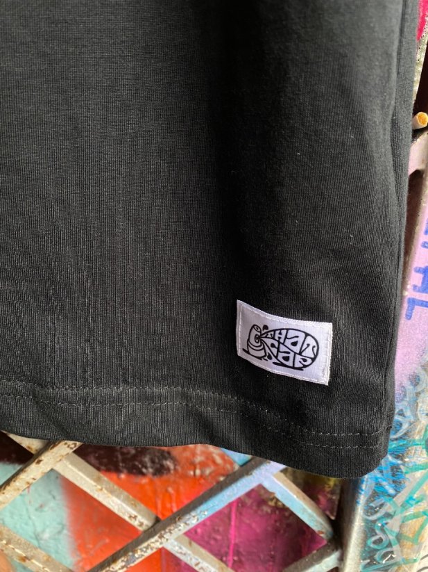 That Cap x ZEBONE - Geometric Cap T-Shirt/Black