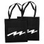 Montana Cotton Bag - Logoline Monochrome Black