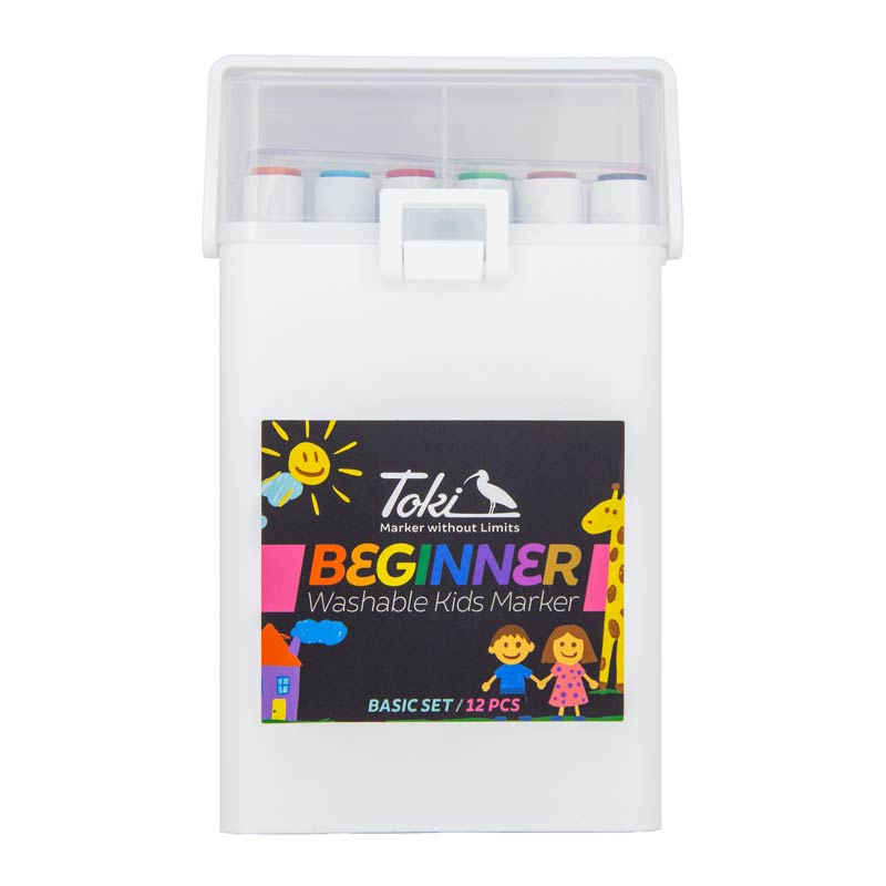 Toki Beginner Kids Marker 12er Set - Basic