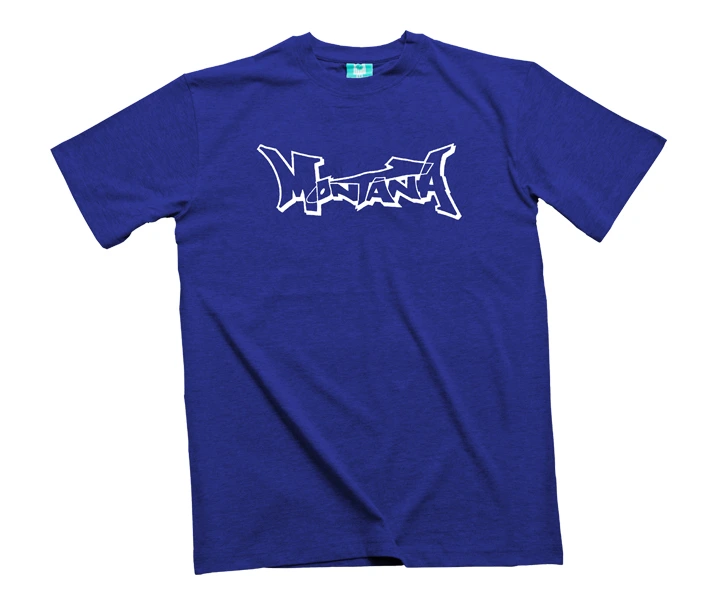Montana Triko - Royal Blue/White Logo