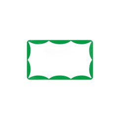 Mr. Eggshell - Wavy Stickers Green - 50ks