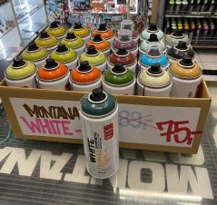 VÝPRODEJ BAREV MONTANA WHITE!