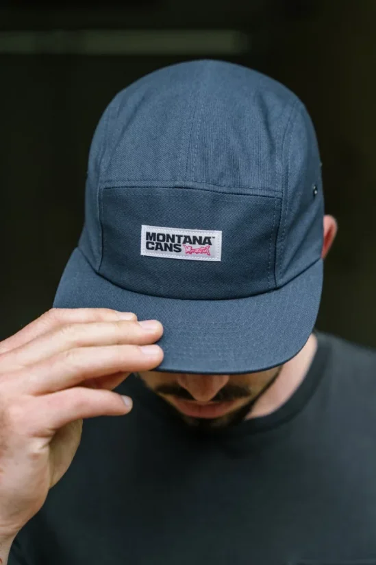 Montana 5-Panel Cap - Navy/Black
